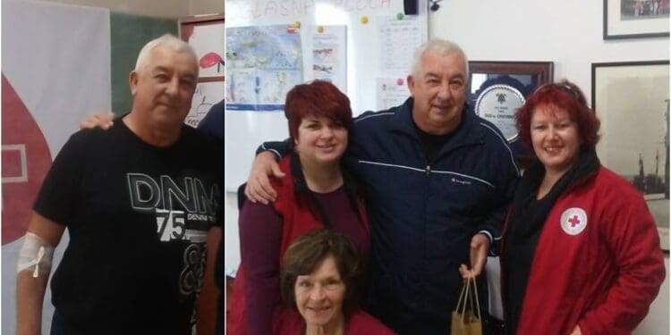 Preminuo jedan od najvećih darivatelja krvi u Crikvenici: Siniša Tomašić krv je dao 155 puta