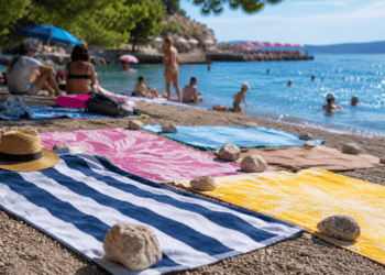 ‘Rezervacije’ mjesta na plaži ručnicima ponovno glavna tema Crikvenici: Znate li što učiniti u takvoj situaciji?