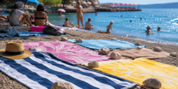 ‘Rezervacije’ mjesta na plaži ručnicima ponovno glavna tema Crikvenici: Znate li što učiniti u takvoj situaciji?