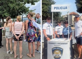 U Crikvenici, Novom i Selcu preventivna akcija policije: građanima i turistima dijelili razne letke