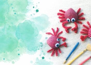 Ljetna kreativna radionica za djecu: rakovi i hobotnice od školjki