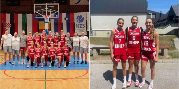 Tri mlade crikveničke košarkašice među najboljim hrvatskim U14 reprezentativkama na Slovenia Ballu