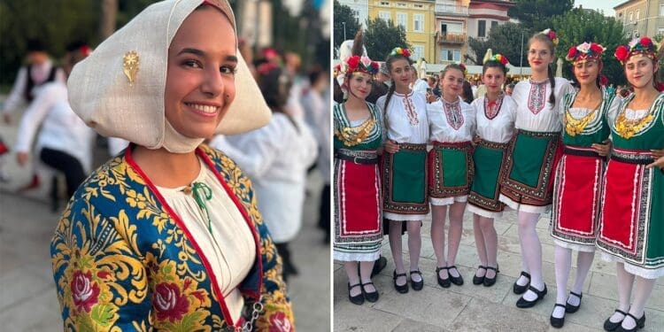FOTO | Pjesma, ples i šarenilo nošnji ispunili središte Crikvenice