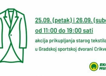 Šesta akcija prikupljanja tekstila u Crikvenici: Vrijeme je za jesensko pospremanje ormara