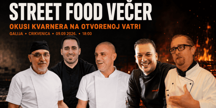 Pet vrhunskih kuhara, otvorena vatra i okusi Kvarnera: U Galiju stiže posebna street food večer