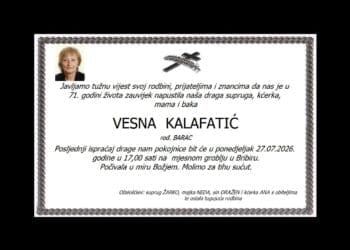 VESNA KALAFATIĆ