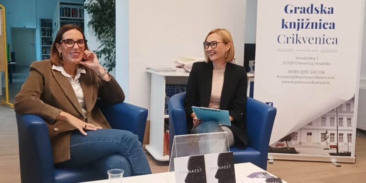 „Dvanaest“ okupio ljubitelje knjige u Crikvenici: Autorica najavila novo izdanje i novi roman