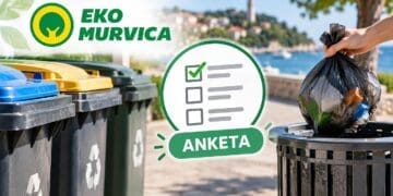 Eko-Murvica provodi anketu o odlaganju otpada tijekom turističke sezone