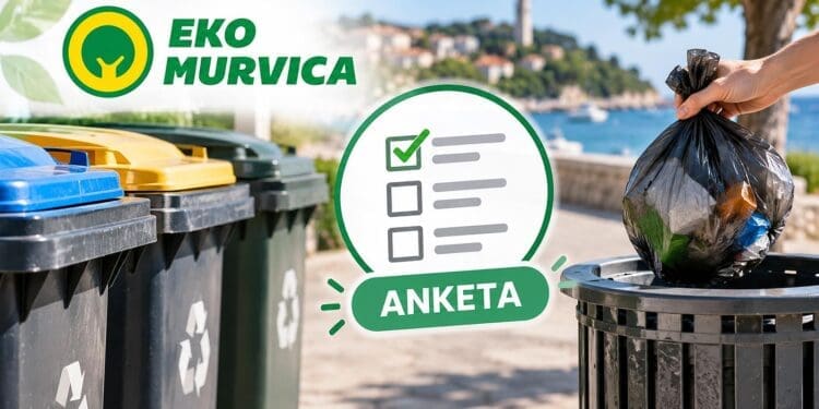 Eko-Murvica provodi anketu o odlaganju otpada tijekom turističke sezone