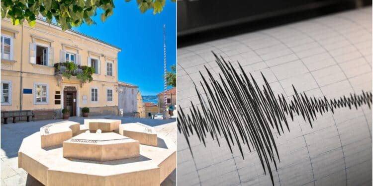 Potres magnitude 3,3 zatresao područje nedaleko od Novog Vinodolskog