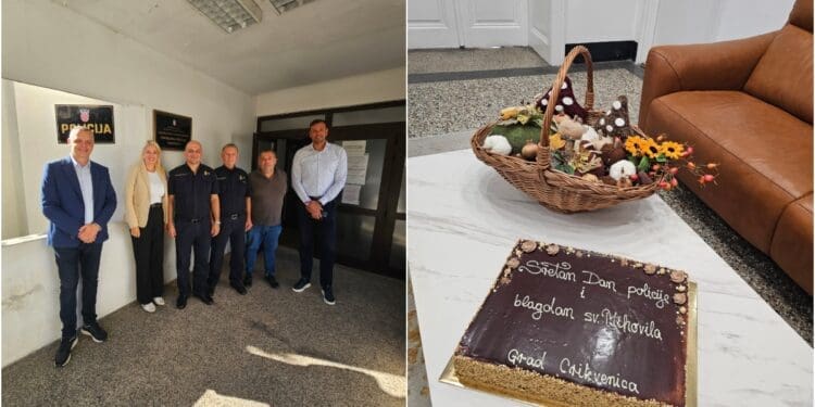 Lijepa gesta za Dan policije: Čelnici Crikvenice, Novog Vinodolskog i Vinodolske općine posjetili policajce