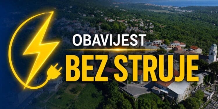 OBAVIJEST | Dio Bribira sutra privremeno bez struje