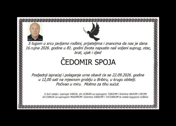 ČEDOMIR SPOJA