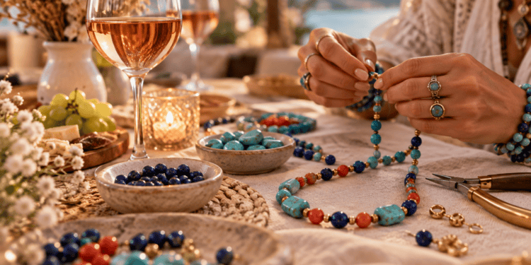 Vino, druženje i izrada nakita: U Crikvenicu stiže kreativna radionica Pearl and Wine