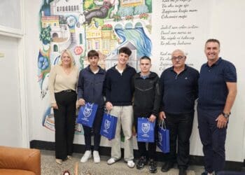 Trofejni mladi boćari BK Gornji kraj – Ladvić na prijemu kod gradonačelnice