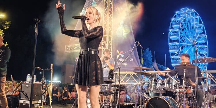 Koncert Jelene Rozge na finalu 60. Ribarskog tjedna