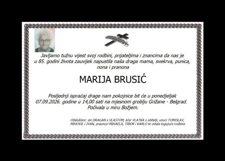 MARIJA BRUSIĆ