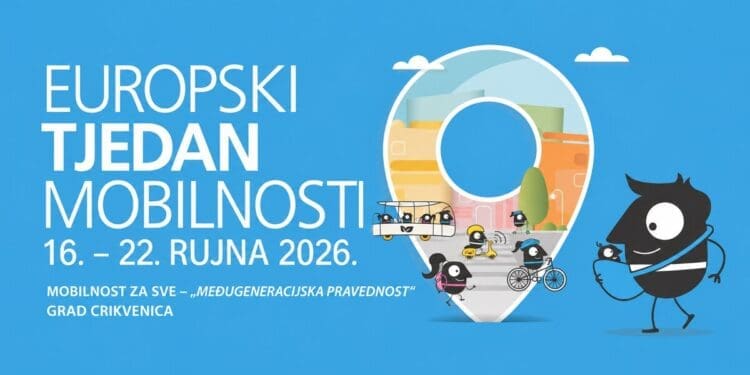 Crikvenica se po 13. put uključuje u Europski tjedan mobilnosti