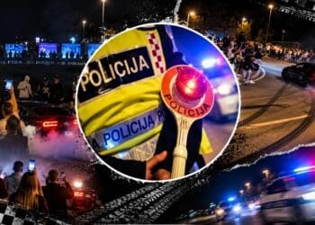 Policija sinoć provodila pojačani nadzor nad sudionicima neprijavljenih okupljanja vozača i vozila
