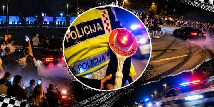 Policija sinoć provodila pojačani nadzor nad sudionicima neprijavljenih okupljanja vozača i vozila