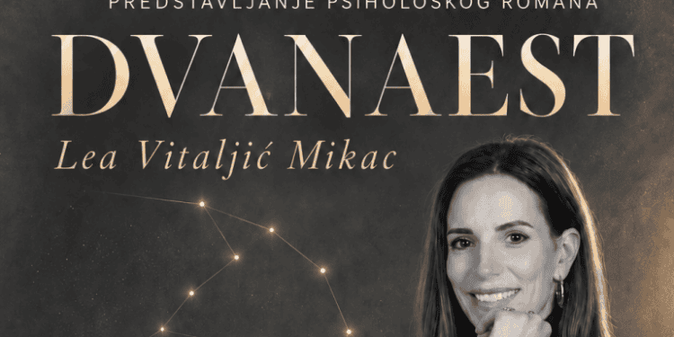 Riječka autorica i odvjetnica Lea Vitaljić Mikac u Crikvenici predstavlja svoj prvi roman „Dvanaest“