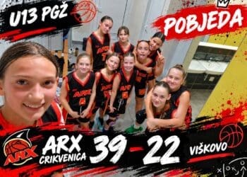 Prva pobjeda i pet posebnih debija! Mlade košarkašice ARX Crikvenice slavile protiv Viškova