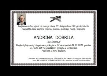 ANDRINA DOBRILA rođ. Čandrlić