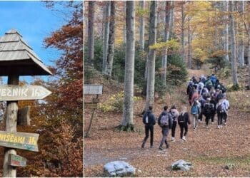 Svaka čast našim mladim planinarima! Učenici iz Crikvenice osvojili jedan od najviših vrhova slovenskog dinarskog gorja