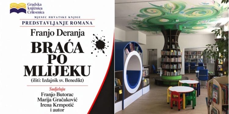 „Braća po mlijeku” stižu u Crikvenicu: Franjo Deranja predstavlja novi roman
