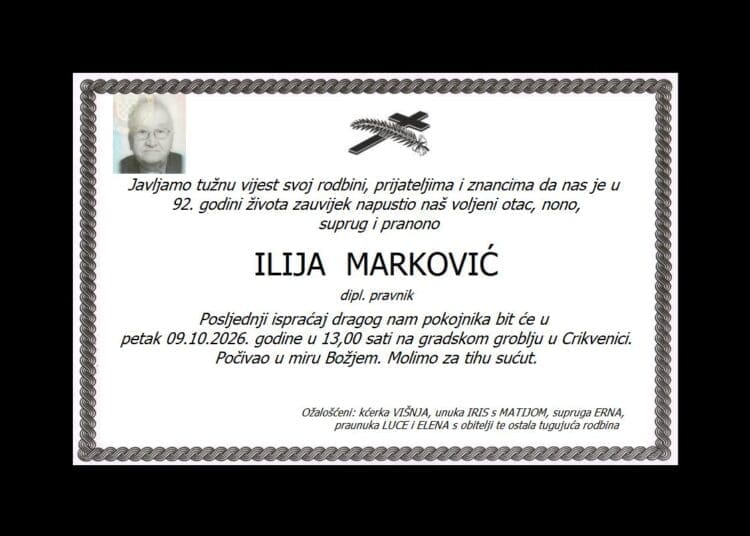 ILIJA MARKOVIĆ
