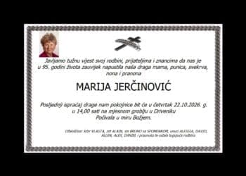 MARIJA JERČINOVIĆ