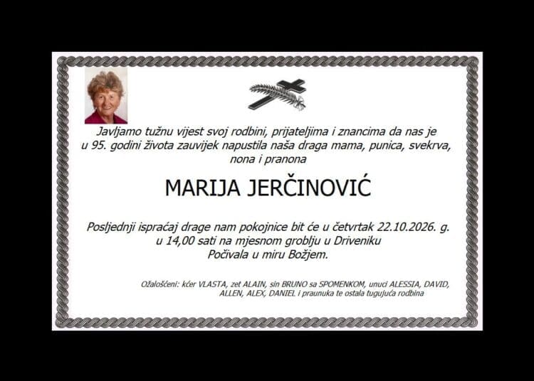 MARIJA JERČINOVIĆ