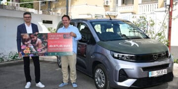 Vrijedna donacija za Centar Izvor Selce: Stiglo električno vozilo sa sedam sjedala