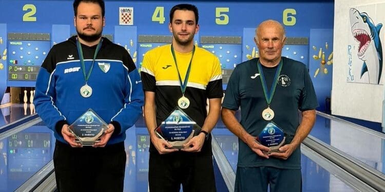 Drago Stipeč treći na prvenstvu PGŽ-a, trojica kuglača Crikvenice izborila daljnje natjecanje