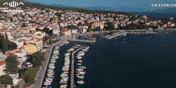 Crikvenica iz ptičje perspektive oduzima dah! Pogledajte prekrasne kadrove našega grada