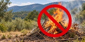Zabrana loženja vatre na otvorenom ostaje na snazi do daljnjega