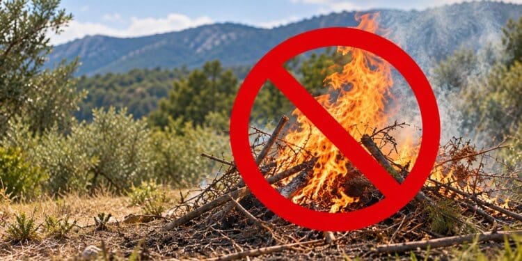 Zabrana loženja vatre na otvorenom ostaje na snazi do daljnjega