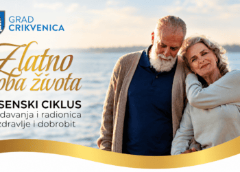„Zlatno doba života“: U Crikvenici novo predavanje o fizičkim i mentalnim promjenama u starijoj dobi